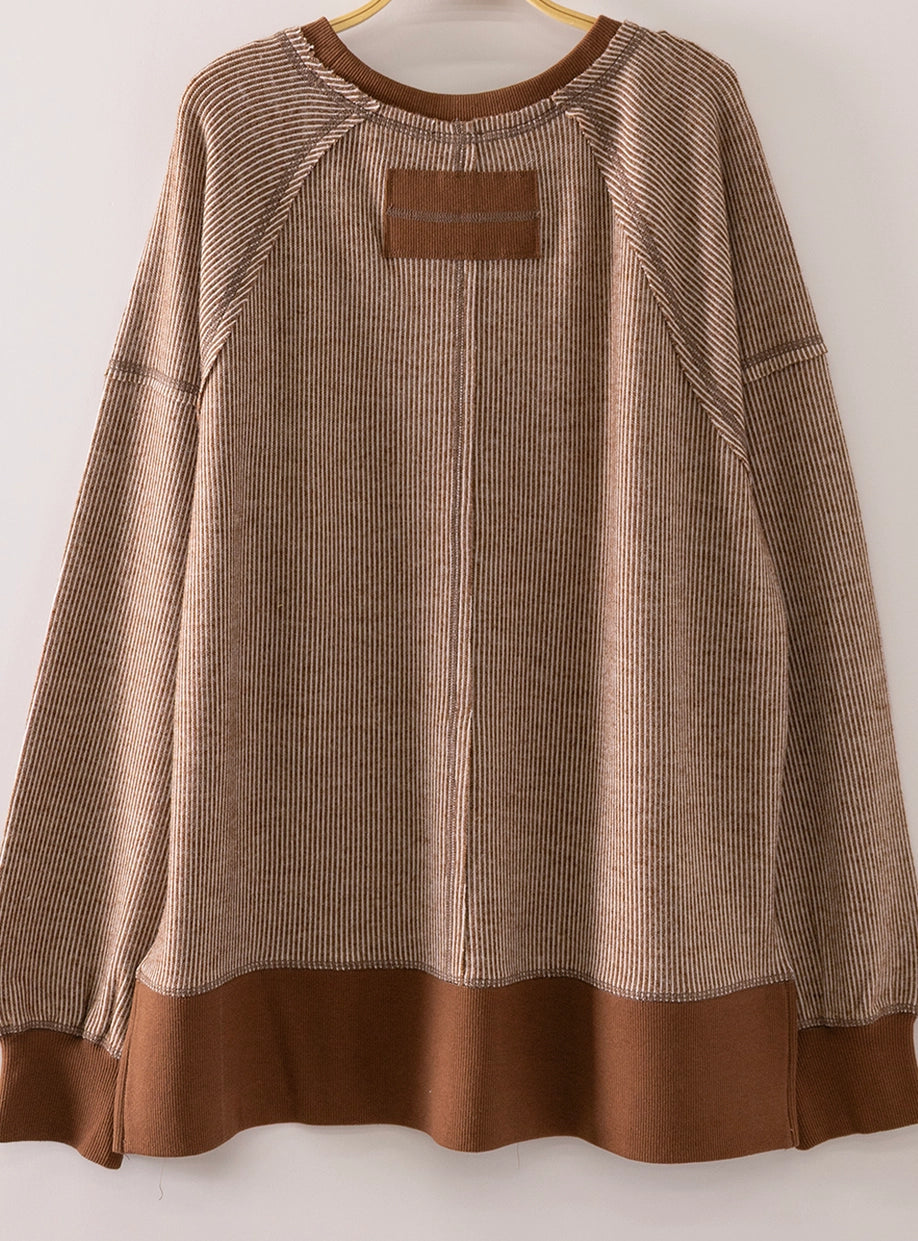 Coco Vintage Ribbed Sweater