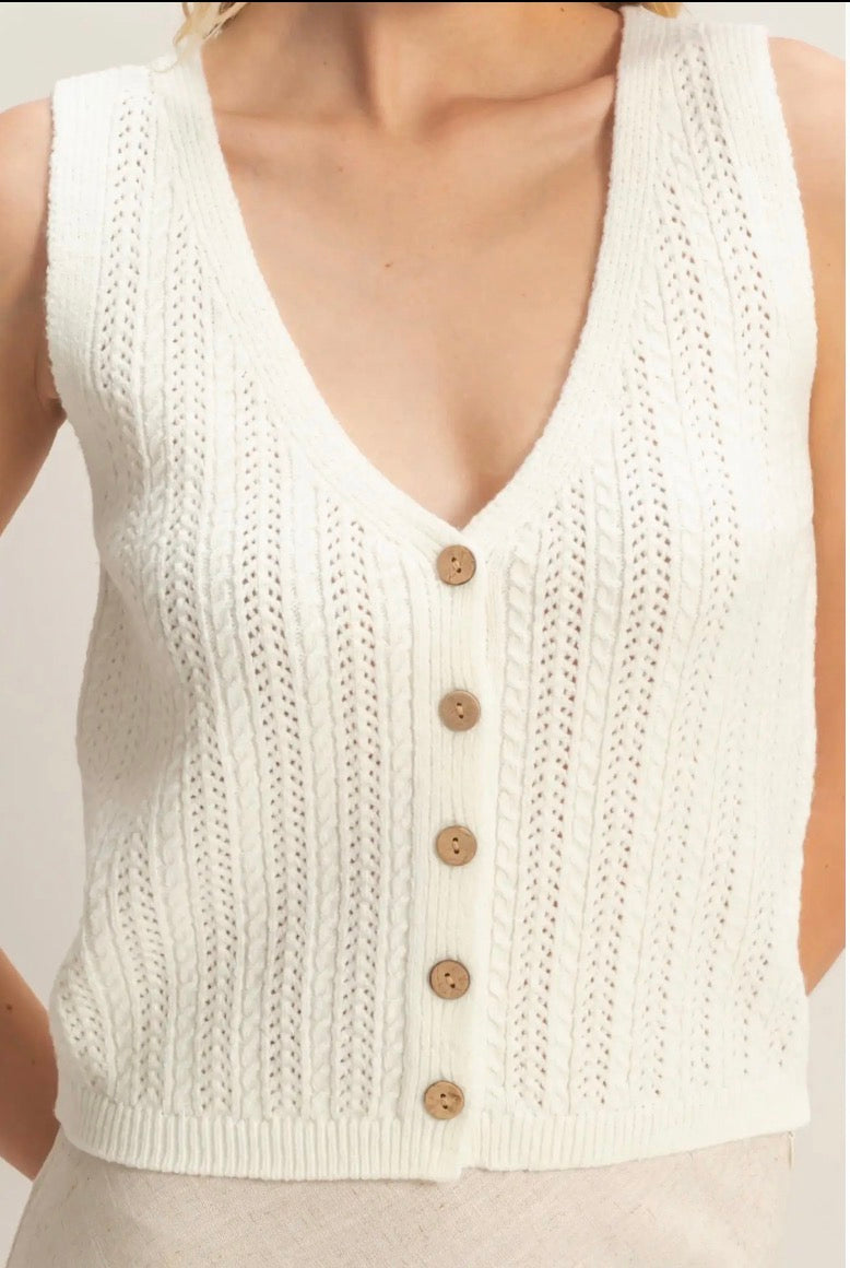 Crochet Knit Tank