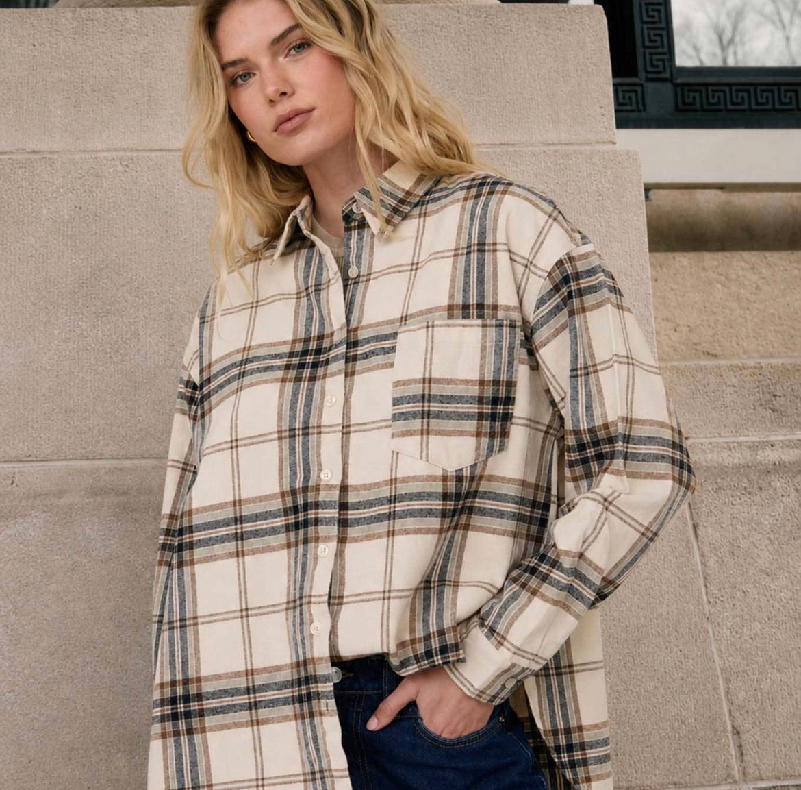 Khaki Flannel