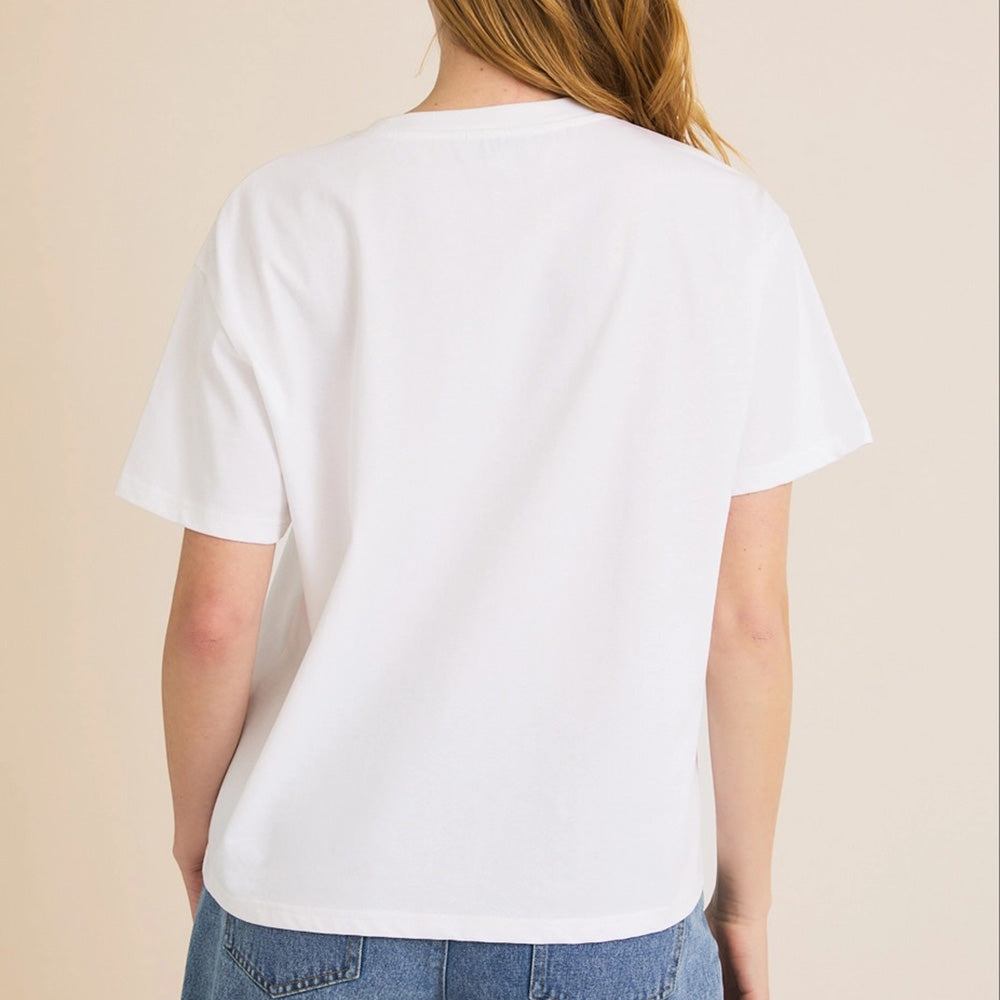 'Tini Time Embroidered Tee