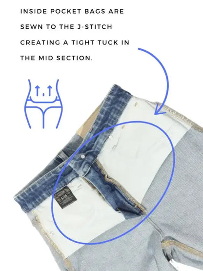 Tummy Control Straight Leg Jeans