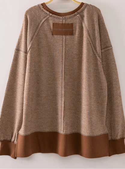 Coco Vintage Ribbed Sweater