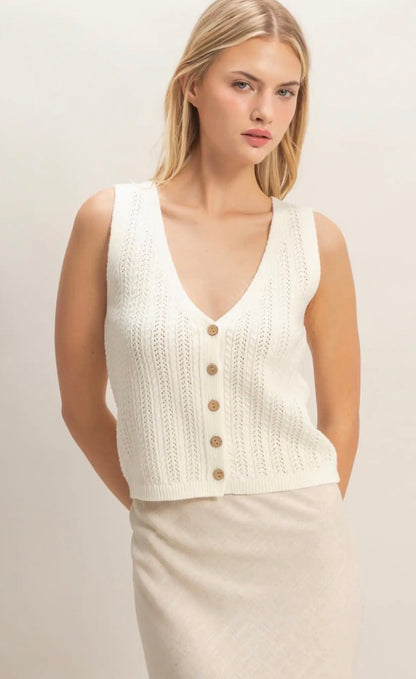 Crochet Knit Tank