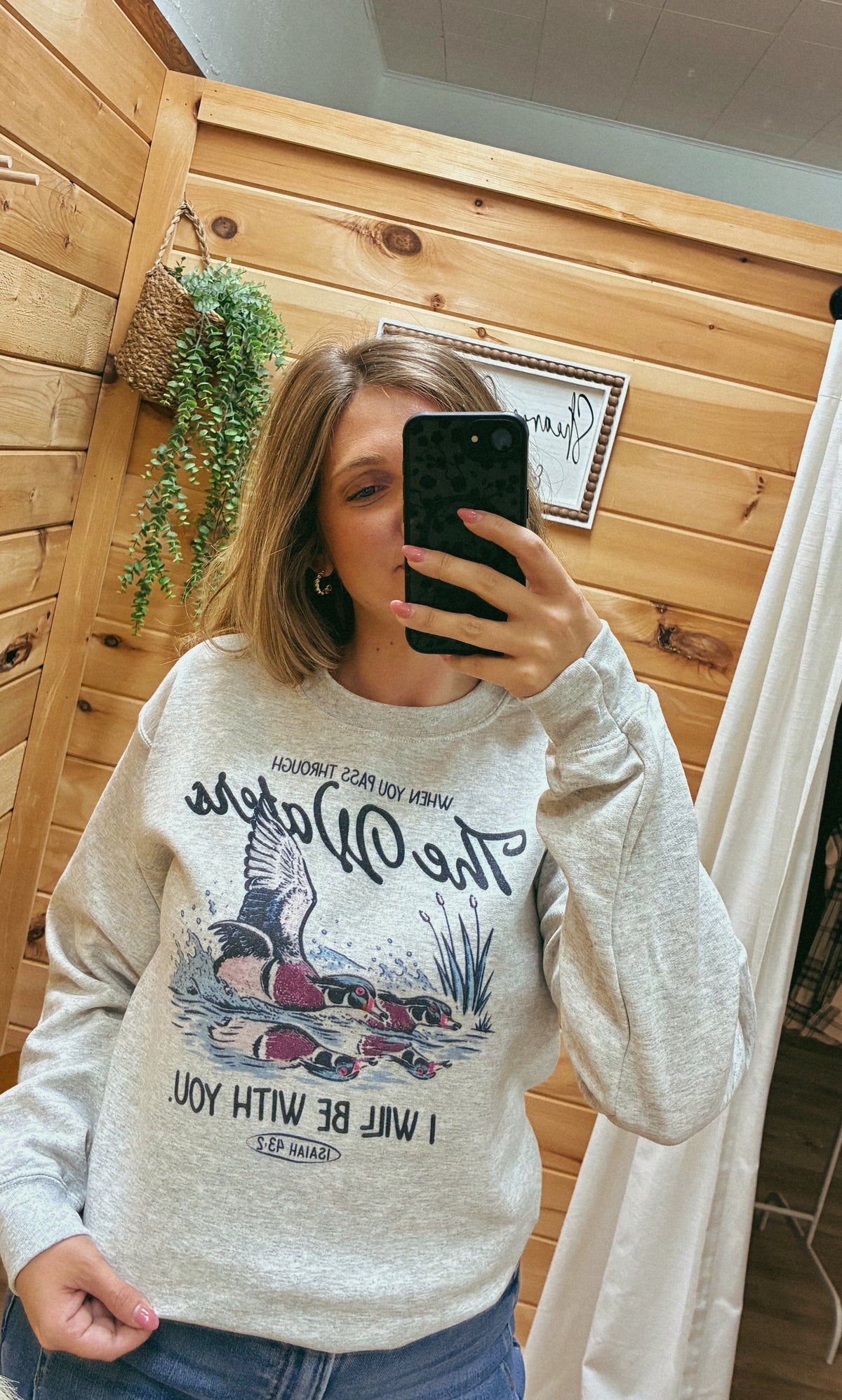 Waters Graphic Crewneck