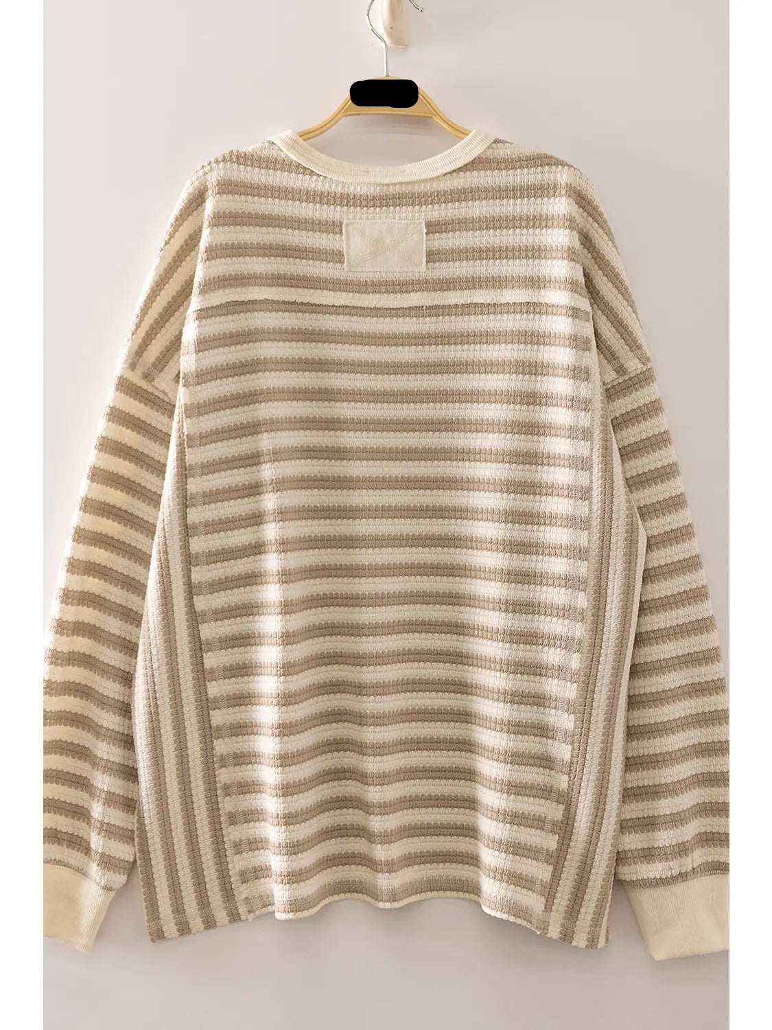Stripe Waffle Top