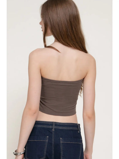 Brown Tube Top